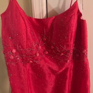 Hot Pink Formal Dress